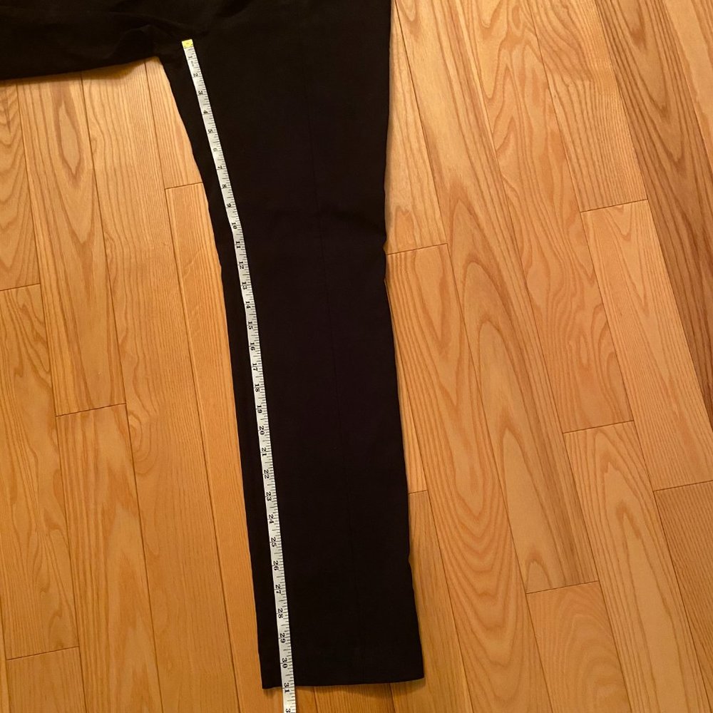 Ricki's Microtwill Slim Leg Black Pants Size 10 - Picture 11 of 11